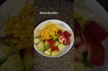 Healthy salad with protein #yummy #food #salad #healthyfood #yummychicken #recipe