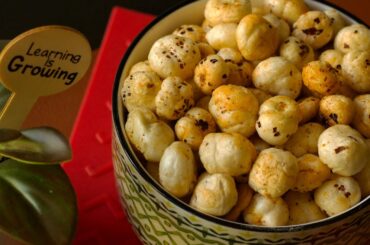 INSTANT HEALTHY SNACK IDEA FOR WEIGHT LOSS | HOW TO MAKE PERI PERI MAKHANA | TEA TIME SNACK RECIPE