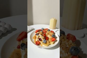 Healthy banana split | breakfast recipe | healthy recipe | banana split