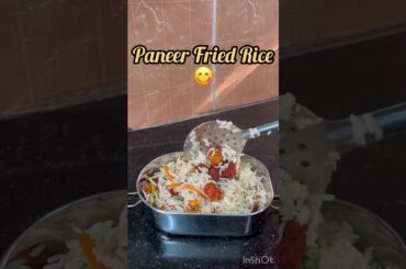 #short #youtubeshorts Kids Simple Lunch Snackbox Recipe Idea  #lunchbox #snack/Fried Rice/Paneer fry