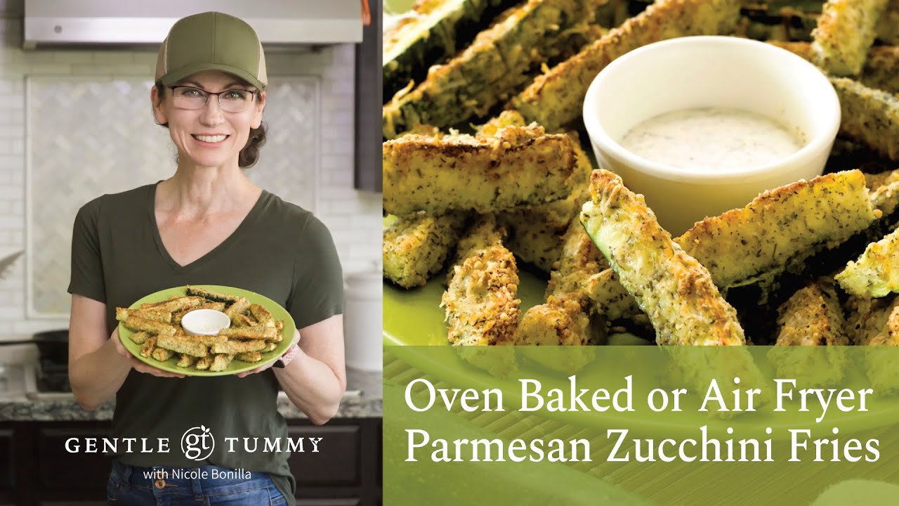 TRENDING: Oven Baked or Air Fryer Parmesan Zucchini Fries | Healthy, Crispy & Cheesy! | Gluten-Free TRENDING: Oven Baked or Air Fryer Parmesan Zucchini Fries | Healthy, Crispy & Cheesy! | Gluten-Free
