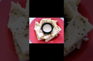 Idada / Gujarati Healthy Snack / white Dhokla / Non - Fried Recipe #viralvideo #youtubeshort