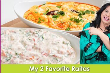 My Favorite 2 Raita Recipes for Summer Recipe in Urdu Hindi - RKK