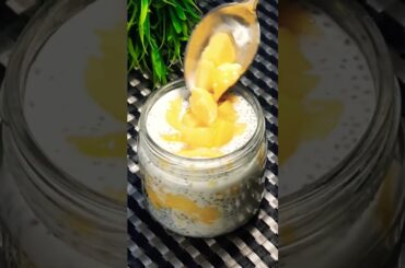 Mango Chia Seed Pudding | Weight Loss Recipes #shorts
