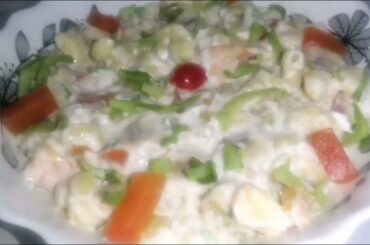 Healthy and tasty Rasian salad recipe by Saeeda's Vlogging ll simple and easy recipe