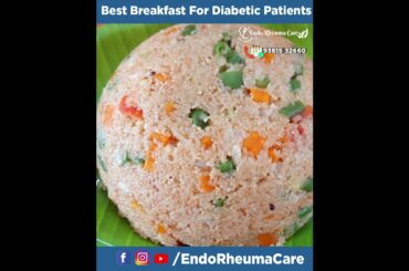 Best Breakfast For Diabetic Patients #endorheumacare #shorts