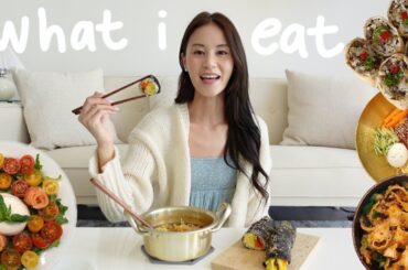 what i eat in a week (simple homemade meals)