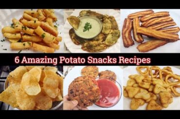 Crispy Potato Snacks Recipes| New Snacks Recipes| Unique Snacks Recipes| Crispy Snacks Recipes