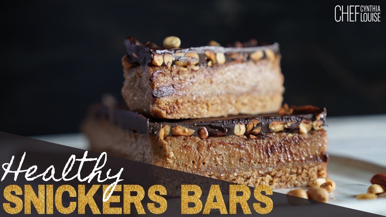 How to Make Your Own Healthy Snickers Bars For Kids At Home | Gluten-Free Recipe How to Make Your Own Healthy Snickers Bars For Kids At Home | Gluten-Free Recipe