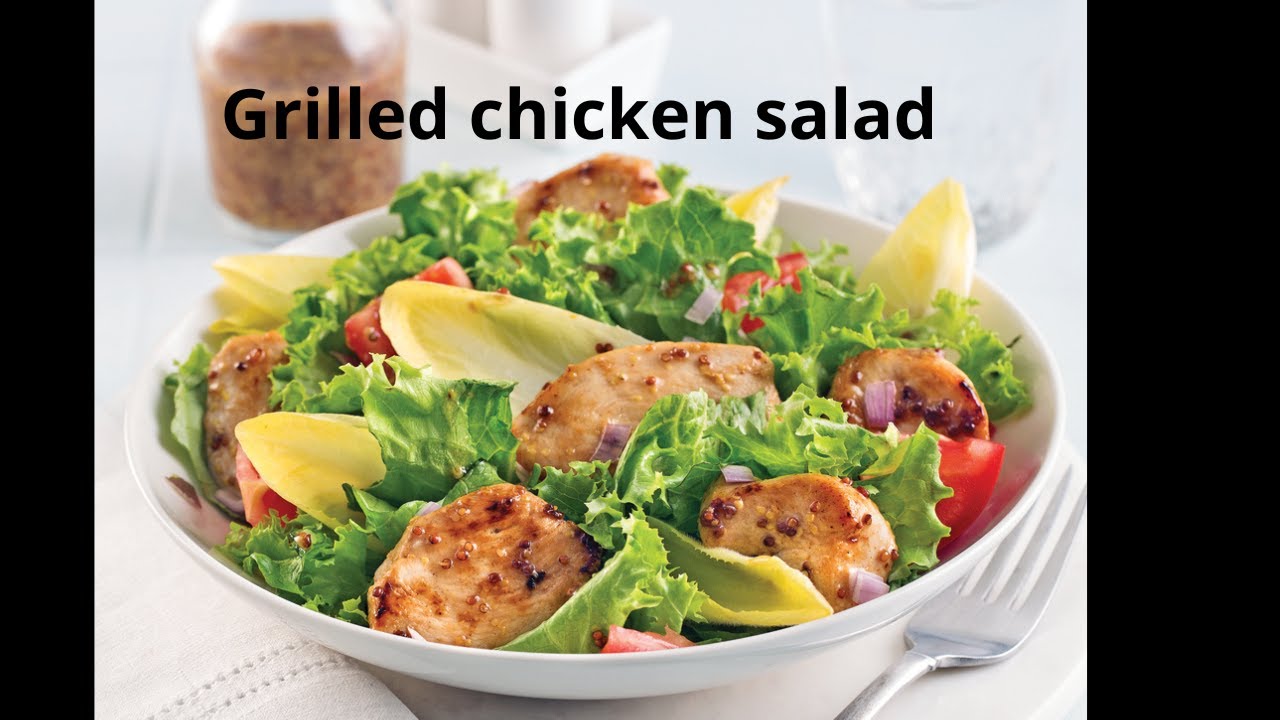 Grilled Chicken Salad, Healthy Salad Recipe Grilled Chicken Salad, Healthy Salad Recipe