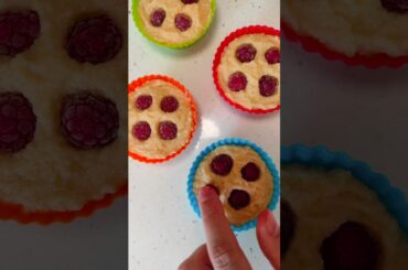 Healthy COCONUT CUPCAKES - Easy Recipe #shorts #easyrecipe #weightloss #healthyrecipes