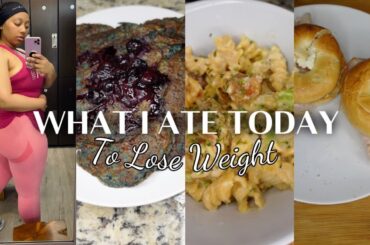 WHAT I ATE TODAY TO LOSE WEIGHT | EASY HEALTHY RECIPES!