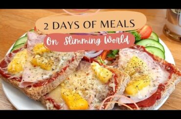 2 Days of Meals & Snacks On Slimming World