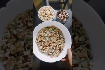healthy snacks recipe #shorts #seeds and #nuts