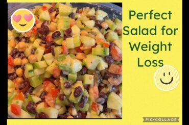 Ultimate Healthy Salad for Weight Loss / Easy Recipe