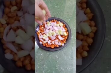 Easy & Tasty Masala Chana recipe || easy snacks recipe #food #shorts