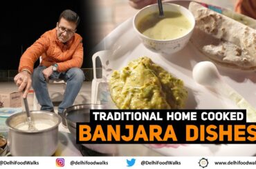 Best Hurda Party & Traditional Home Cooked Banjara Dishes @ Yavatmal I Pithla Bhakri, Galwani Chilva