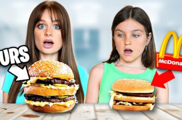 Remaking FAST FOOD Meals CHALLENGE *WINS* | Family Fizz