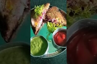 Sprouts Poha Sandwich Recipe. Very tasty and Healthy. #trending #easytocook #healthy #diet