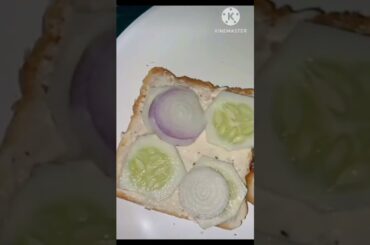 Midnight craving recipe # simple cheese sandwich # healthy sandwich #foodfunda#shorts
