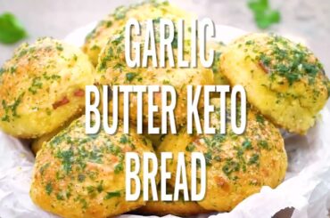Delicious Garlic Butter Keto Bread Recipe | Low-Carb and Keto Friendly