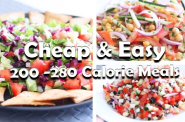 4 Healthy Low Calorie Salad Recipes For Weight Loss - YOU NEED TO TRY
