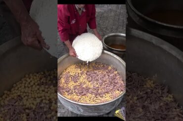 Turkish Wedding Rice with meat Pilaf #shorts