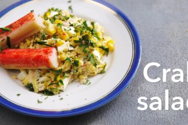 Quick and healthy Crab Salad Recipe - #shorts