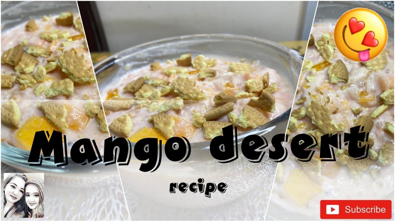 5 Min Easy Mango Dessert Recipe | No Baking No Gelatine 5 Min Easy Mango Dessert Recipe | No Baking No Gelatine