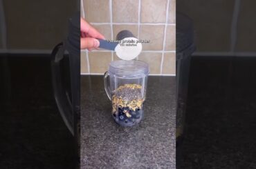 SLIM DOWN With an Easy-to-Make Blueberry WEIGHT LOSS Shake! #healthyfood #healthy #healthylifestyle