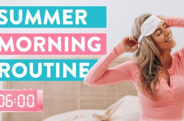 My 6AM Summer Morning Routine 2023 | productive habits + healthy recipes