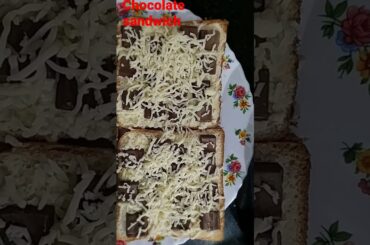 Chocolate Sandwich Recipe at Home #chocolatesandwich #shorts
