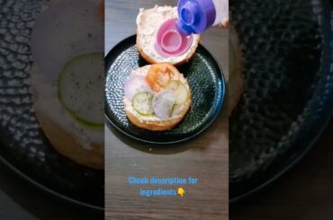 Veg Cheese Burger in 2 Mins | Burger Recipe at home / Crispy Veg Burger #shorts #trendingshorts