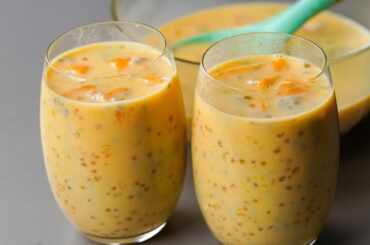 Mango Sabudana Drink Recipe | Try This Healthy & Refreshing Summer Drink | Delicious Mango Drink