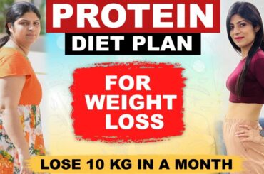 Protein Diet Plan| How To Lose Weight Fast In Hindi | Lose 10 Kgs In 10 Days | Dr. Shikha Singh
