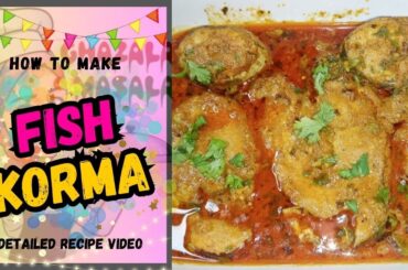Fish Korma Recipe | Machli Ka Salan | Fish Curry