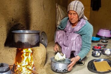 Village Life in Afghanistan | Cooking Village Food in Rural Kitchen