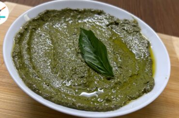 One Sauce to Make Multiple Healthy Recipes | Pesto Pasta | Homemade Pesto |  Basil Pesto Sauce