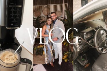 A car caught on FIRE in my driveway.. +  Healthy Ice Cream Recipes + NEW SUMMER SHOES