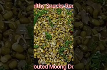 Sprouted moong dal palya//healthy recipe//youtube shorts//trending @Lakshmikitchen27 #recipe