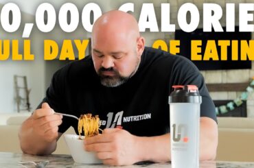 FULL DAY OF EATING TO BE THE STRONGEST MAN ON EARTH | 10,432 CALORIES
