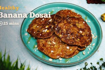The Only Banana Dosai Recipe Video You Need To Watch | Banana Dosai | Breakfast | Cookd