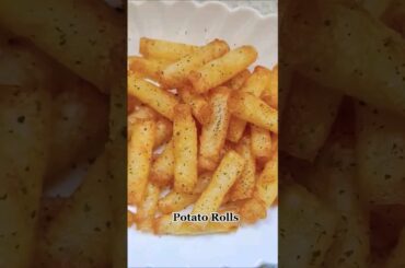 Crispy Potato Rolls Recipe | how to make easy crispy potato snacks | Easy crispy potato snacks