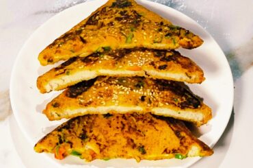 bread pakoda without frying|healthy bread pakora on tawa|Teatime appetizer|bread pakoda not fried