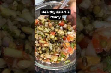 Salad recipes for weight loss | healthy breakfast ideas #salad #healthybreakfast #shorts #recipe