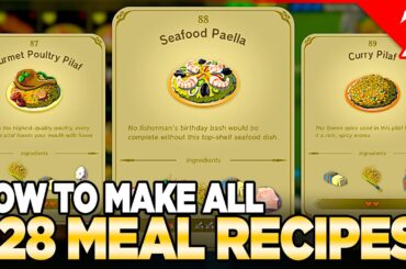 How to Make ALL 228 Meal Recipes in Tears of the Kingdom