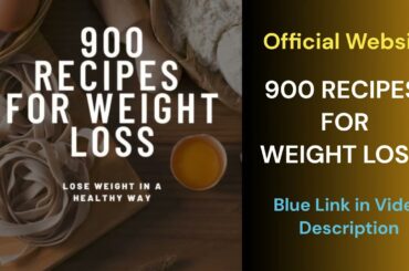 900 RECIPES FOR WEIGHT LOSS - OFFICIAL WEBSITE