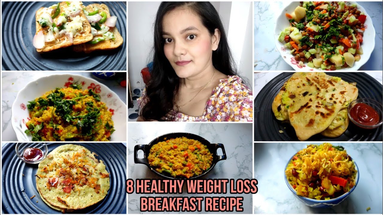 8 Healthy & Easy Breakfast Recipe For Busy Days| Weight Loss Breakfast Ideas 8 Healthy & Easy Breakfast Recipe For Busy Days| Weight Loss Breakfast Ideas
