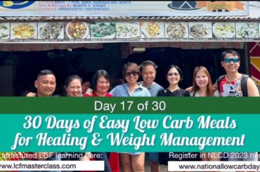 Day 17 of 30 Easy Low Carb Meals for Healing & Weight Management