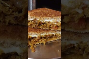 #soyachunks #sandwich Protien rich #quick #healthy #breakfast or #snacktime #weekday #recipes